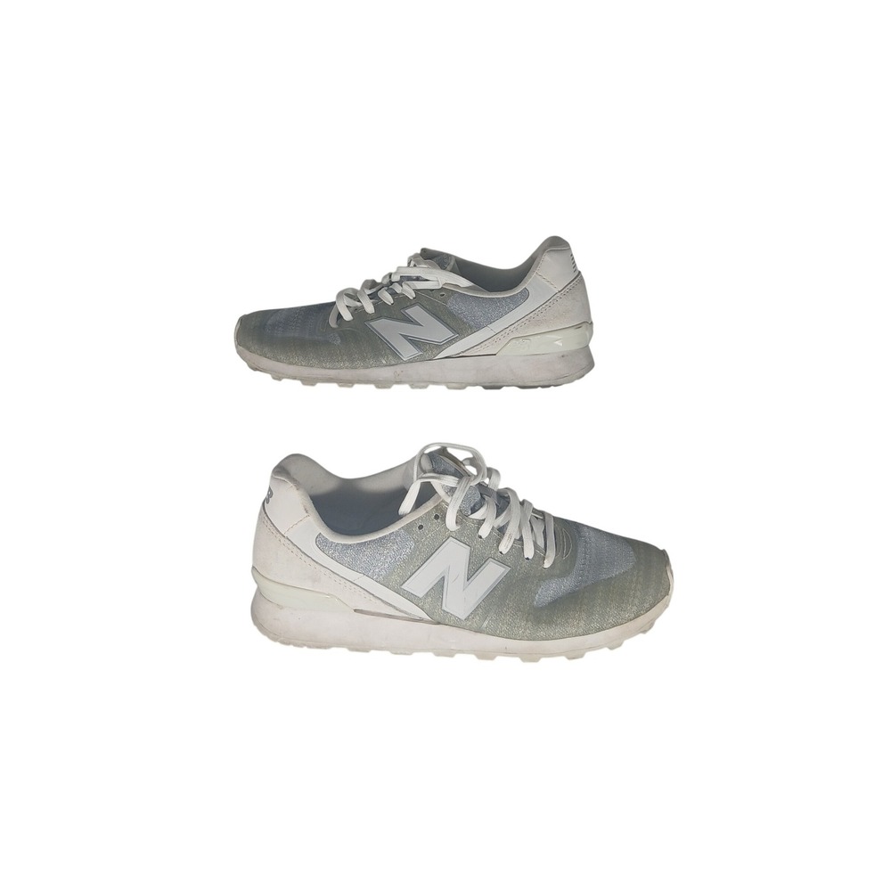 New Balance WL696RWT Running Shoes Silver‎ White Women's Size 6 US
